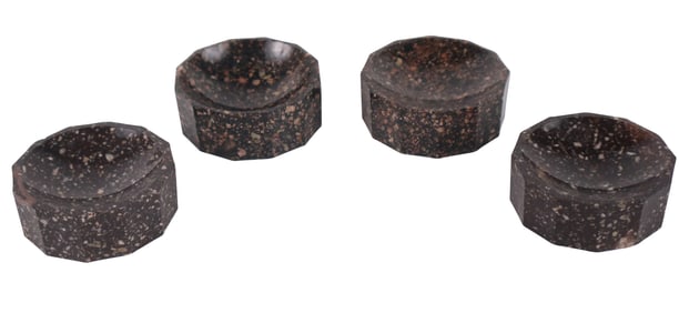 Four Swedish Porphyry Salts