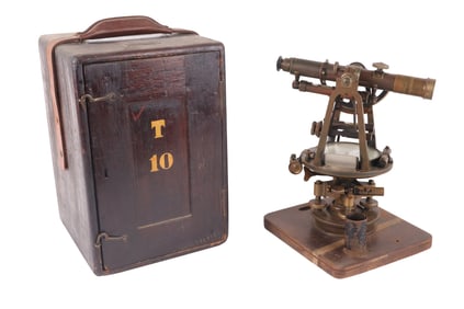 C.L.. Berger & Sons Surveying Transit in Box