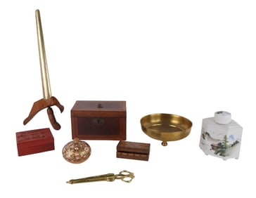 George III Inlaid Mahogany Tea Caddy