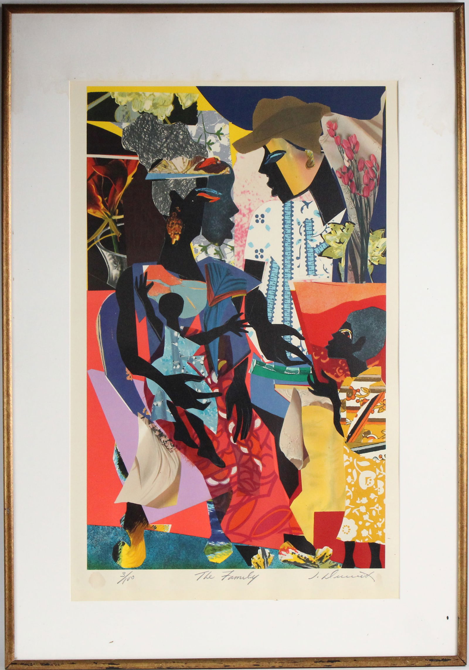 James Denmark, American 1936, The Family, Lithograph (1 of 7)