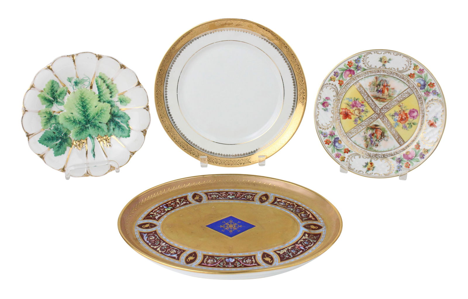 Eight Assorted Porcelain Plates and Platters (1 of 10)