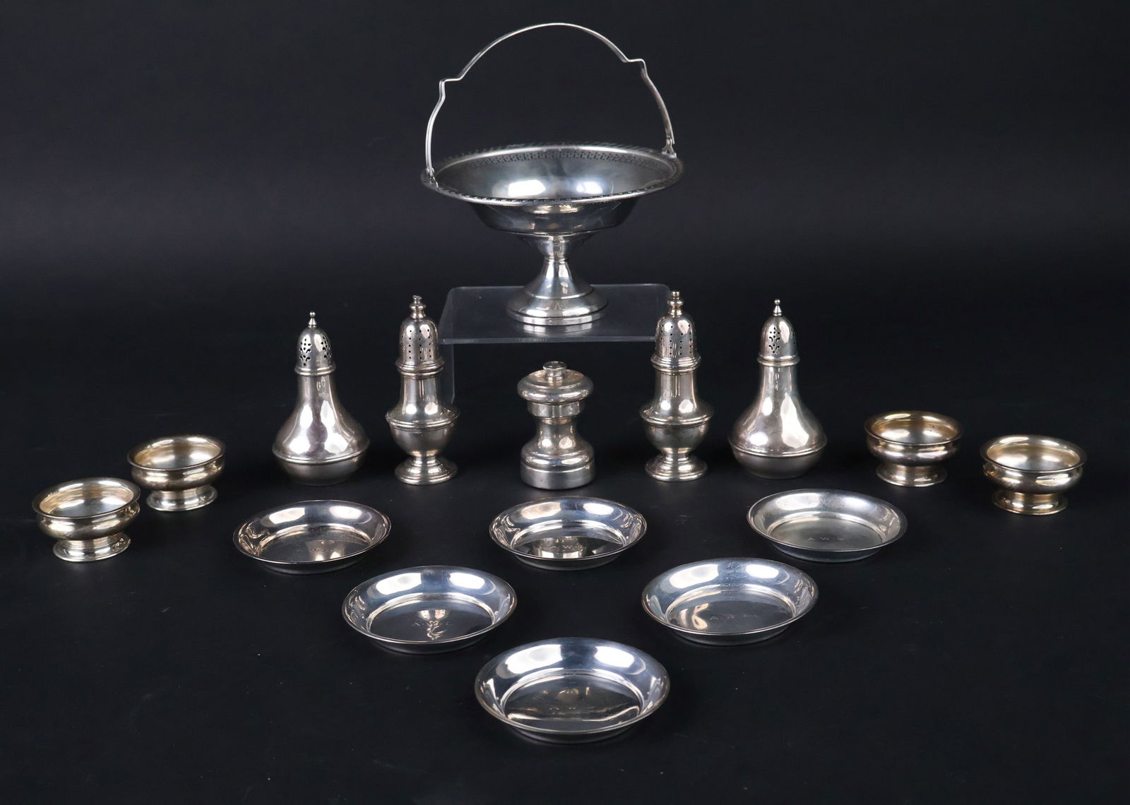 Eight Sterling Silver Butter Pats (1 of 12)