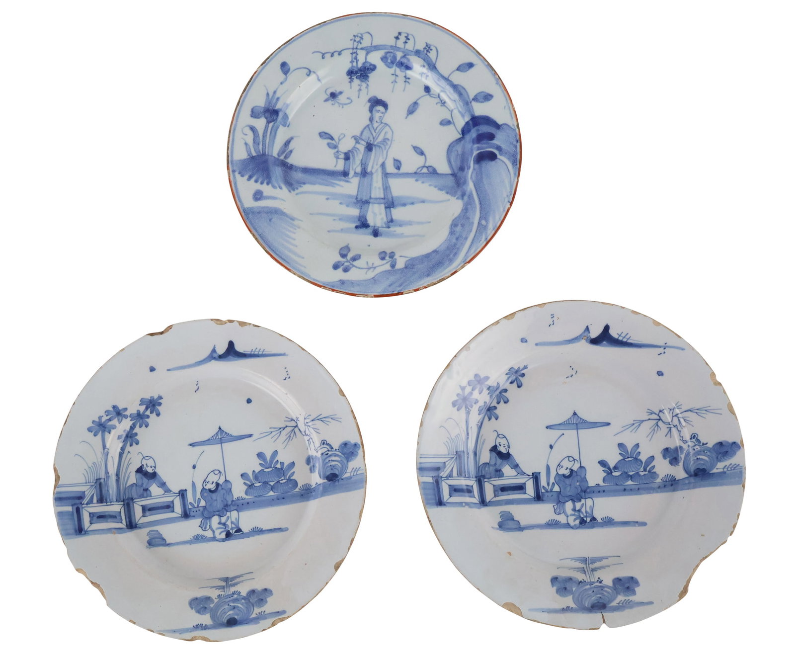 Delft Tin Glazed Earthenware Plates (1 of 12)