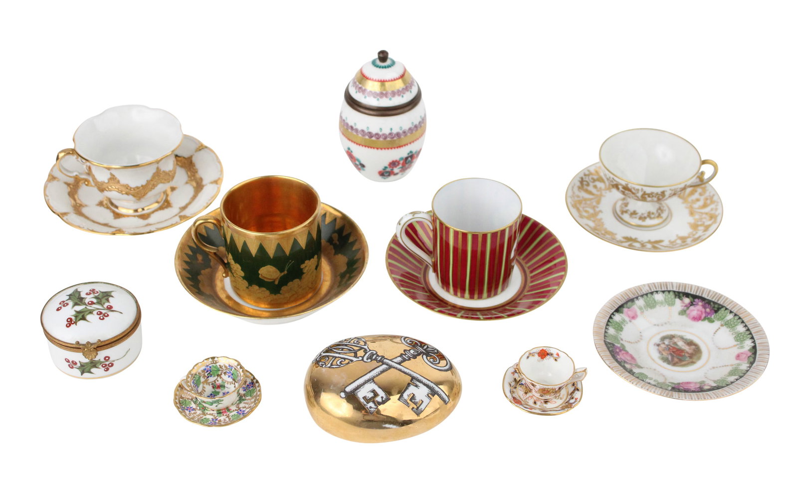 Group of Assorted Teacups and Saucers (1 of 20)