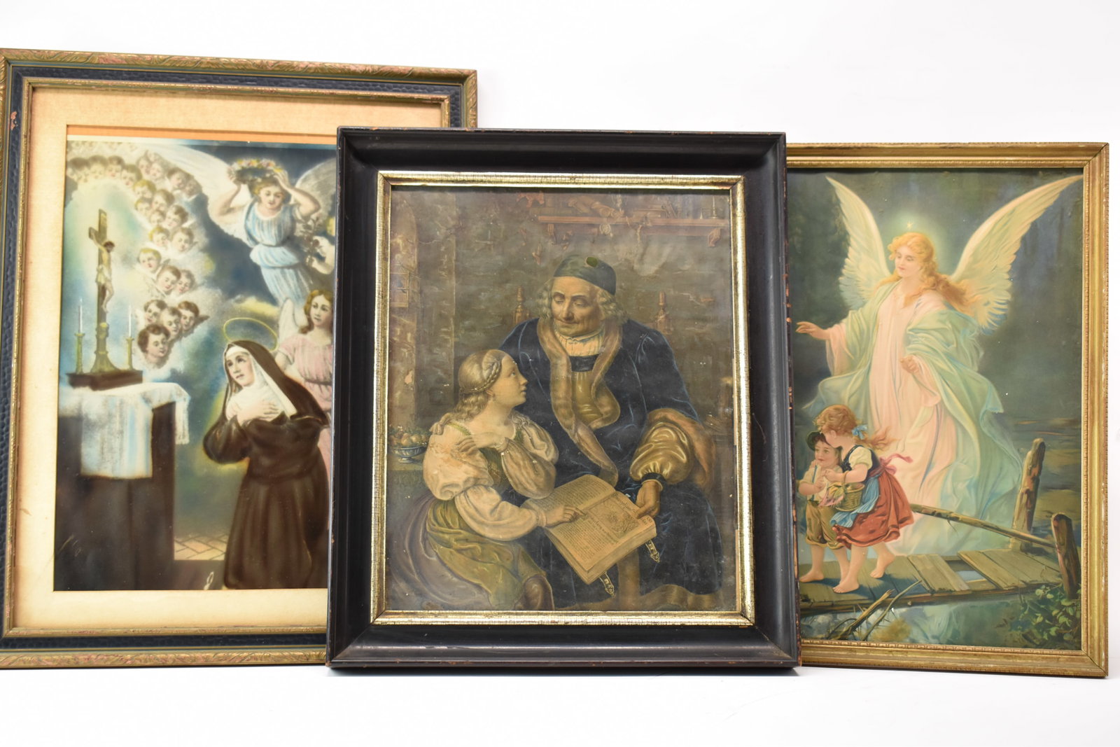 Three Framed Religious Prints (1 of 13)