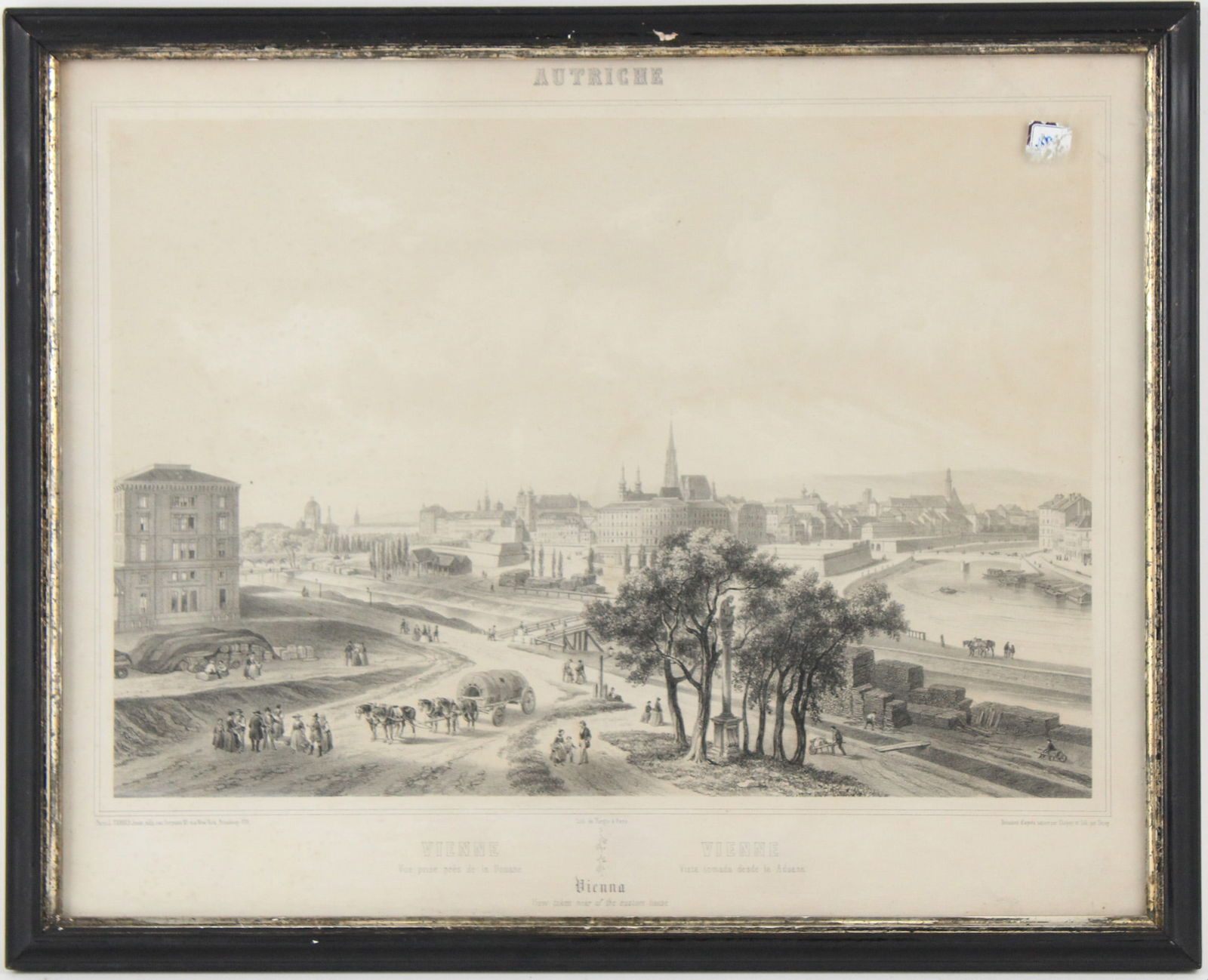 L. Turgis, View of Vienna, Lithograph (1 of 6)