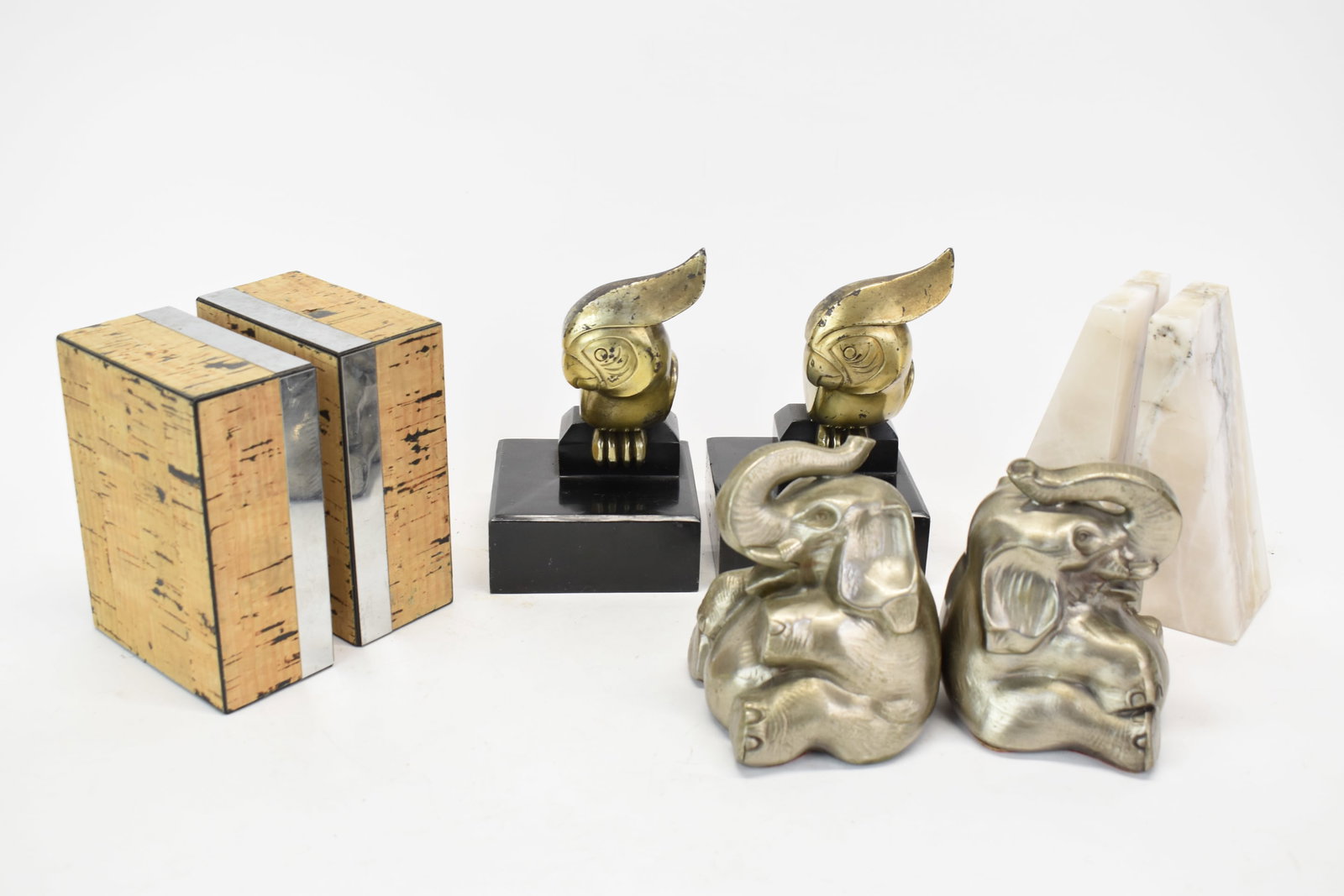 Group of Assorted Book Ends (1 of 6)