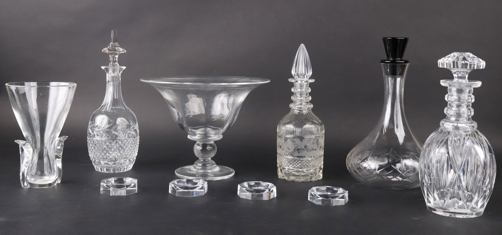 Four Baccarat Crystal Salt Dishes (1 of 11)