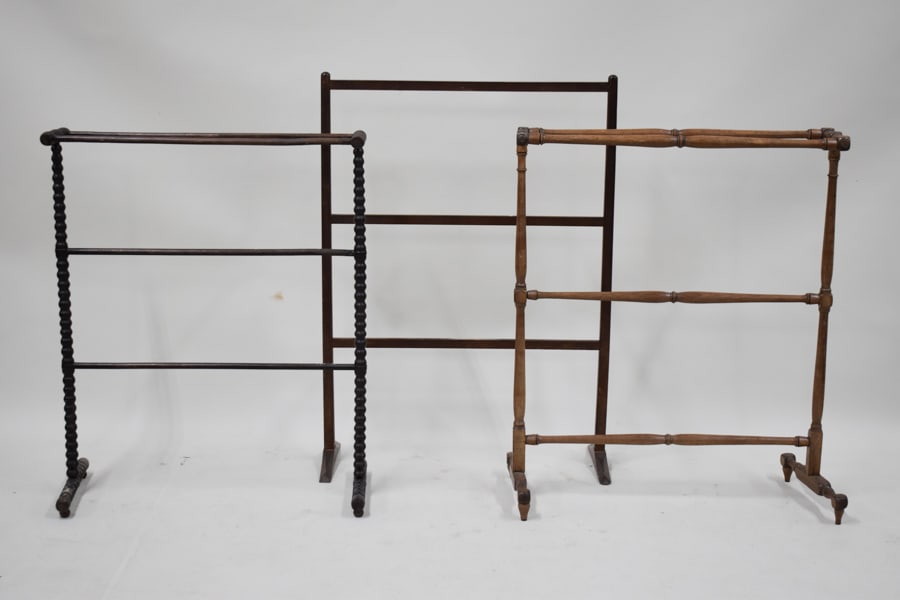 Three Vintage Wooden Quilt Racks (1 of 13)