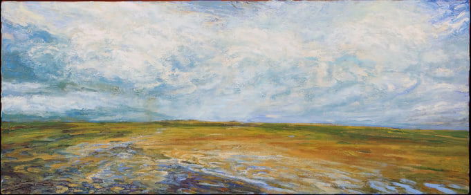 After the Rain, Oil on Canvas