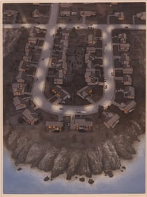 Arthur Werger, 1955, California, Etching