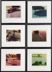 Crouse, Late Summer Light in Suburbia, Six Aquatints