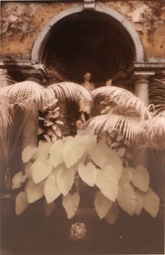 Sandra Russell Clark, American 1949-, Isola Bella, Italy, Hand-Colored Gelatin Silver Print