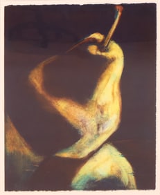 Still Life of Pear, Etching and Aquatint