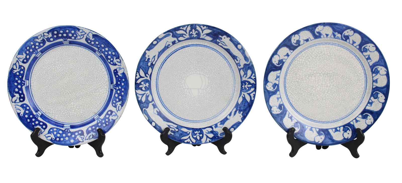 Three Dedham Pottery Plates (1 of 17)