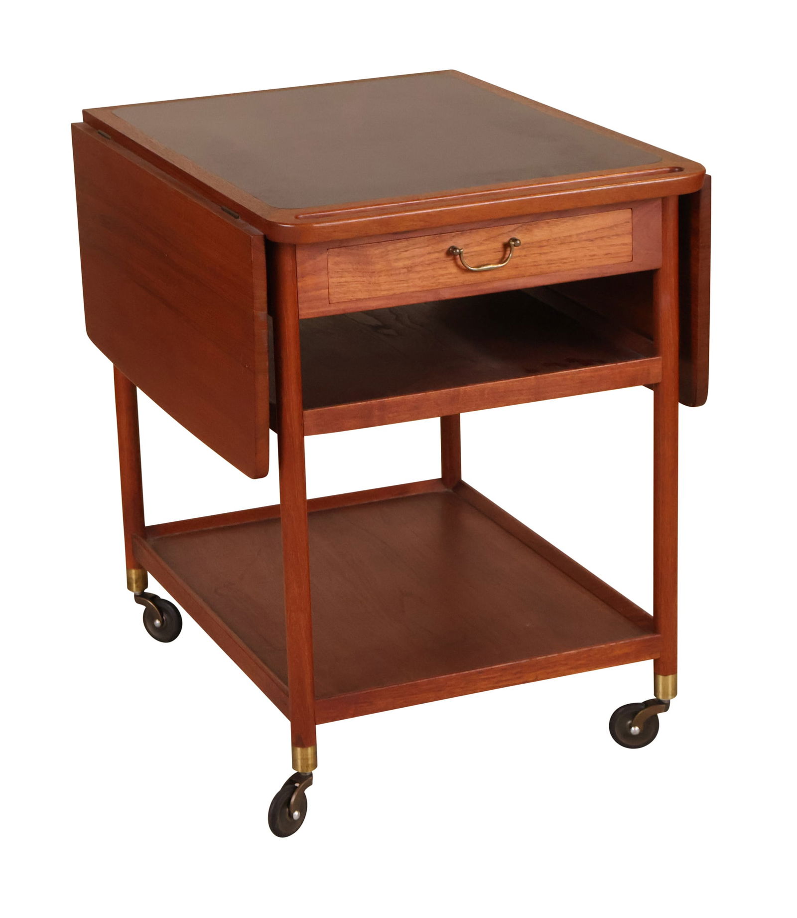 Ludvig Pontoppidan, Danish Modern, Teak Bar Cart (1 of 12)
