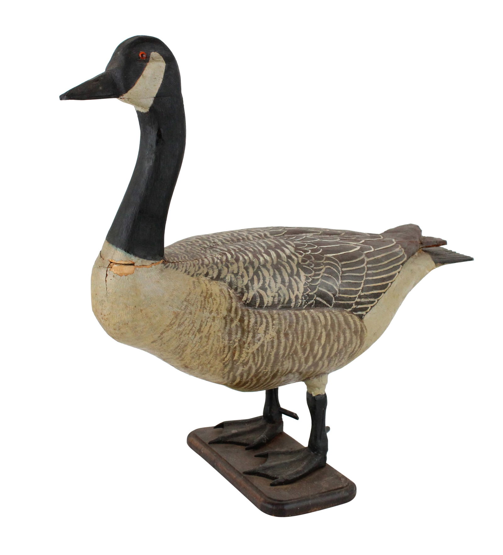 Carved Canadian Goose, Rosario Bernier (1 of 5)