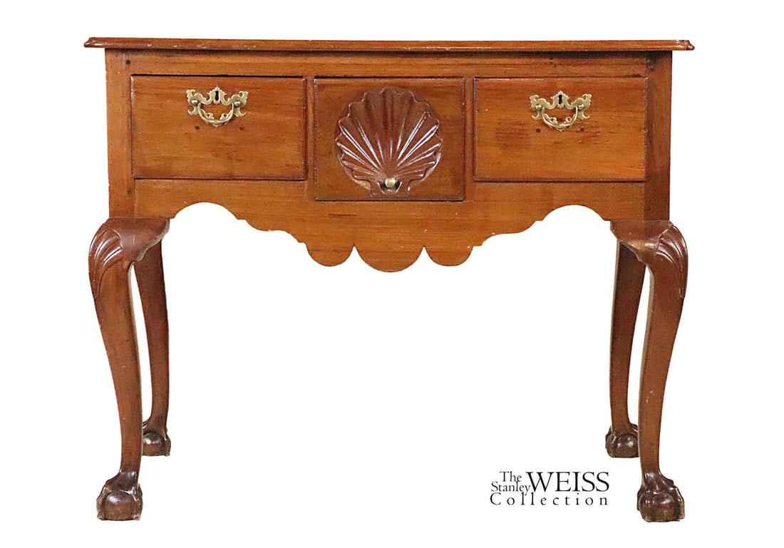 Chippendale Walnut Server (1 of 17)