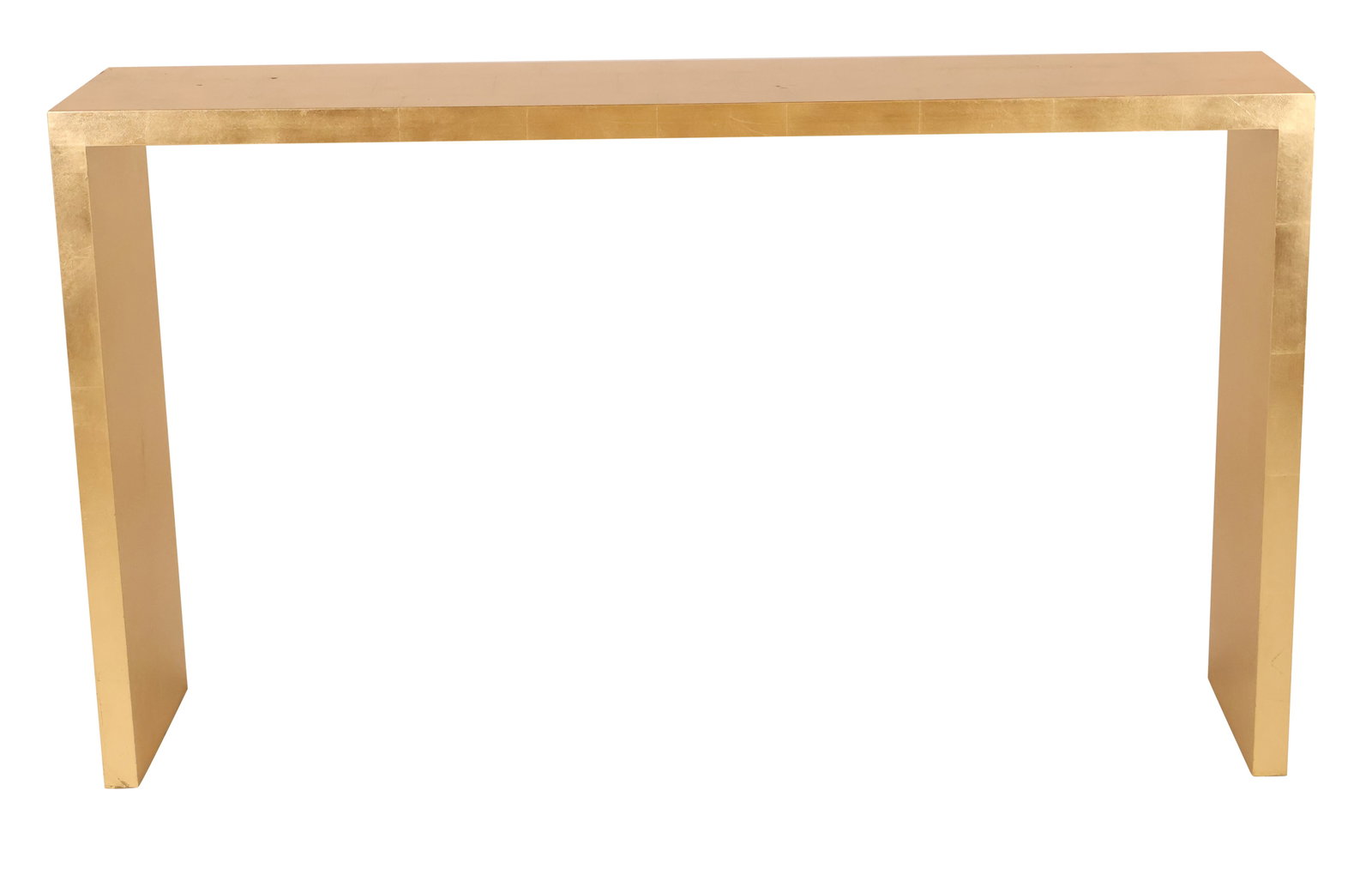Modern Gilt Console Table (1 of 7)