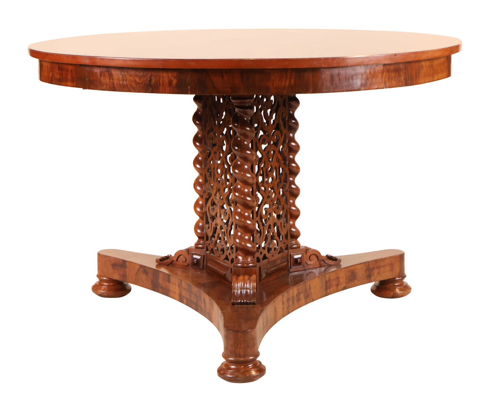 Regency Style Mahogany Center Table (1 of 13)