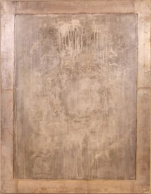 Robilee Frederick, American 1931-, Terra Incognita XV, Oil on Paper on Board