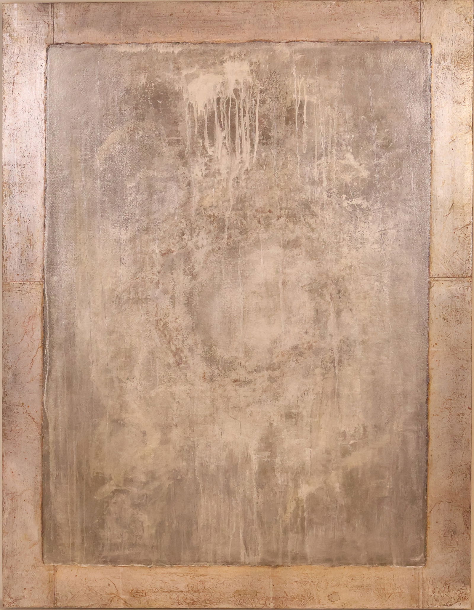 Robilee Frederick, American 1931-, Terra Incognita XV, Oil on Paper on Board