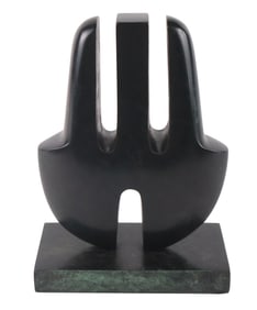 Philippe Angot, French 1961-, Abstract Sculpture (Form 7B), Bronze