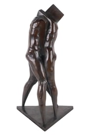 Mauro Corda, French 1960-, Passion, Bronze
