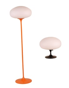 Contemporary Designline Mushroom Black Table Lamp