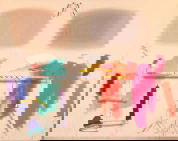 Stefano Peroli, 1958-, Fin Dall'Infanzia, Acrylic on Canvas