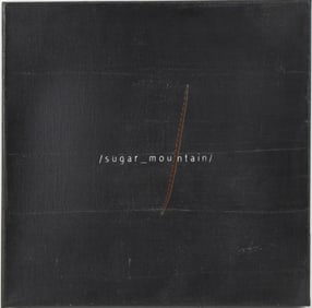 Nobi, Japanese 20th C., Sugar Mountain, Oil on Canvas