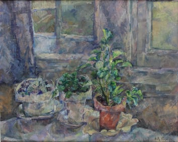 Floral Still Life, Oil on Artist's Board