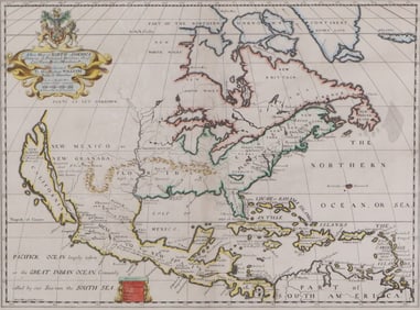 Map of "A New Map of North America.."