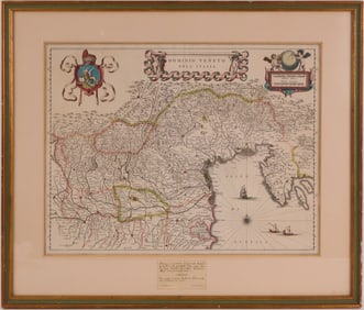 Blaeu Map fo the Venetian Principality