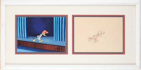 Walter Benjamin Lantz, 1899-1994, Woody Woodpecker, Original Cartoon and Drawing