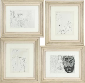 Pablo Picasso, Spanish 1881-1973, Four Large, Prints