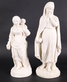Two Parianware Figures