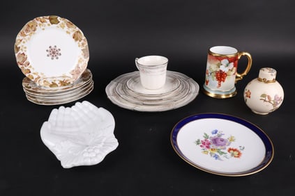 Group of Assorted Porcelain Table Articles