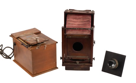 Arga Ansco Photoproducts Folding Box View Camera