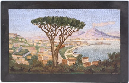 Micro Mosaic Plaque of Pompeii
