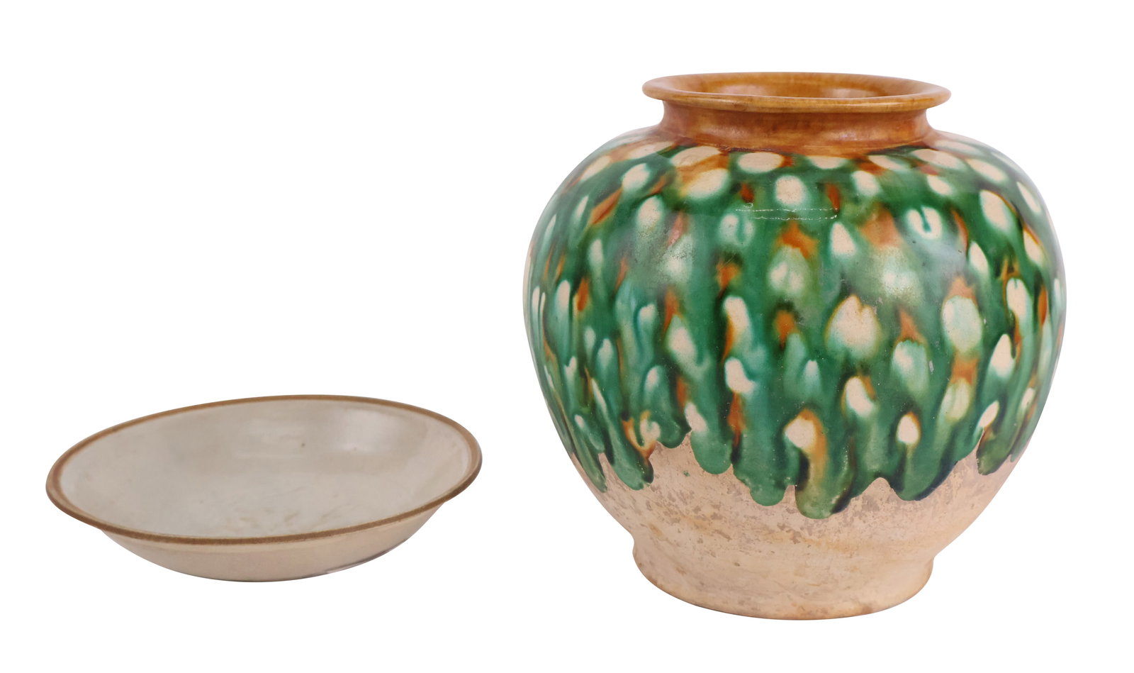 Chinese Tang Sancai Pottery Jar (1 of 12)