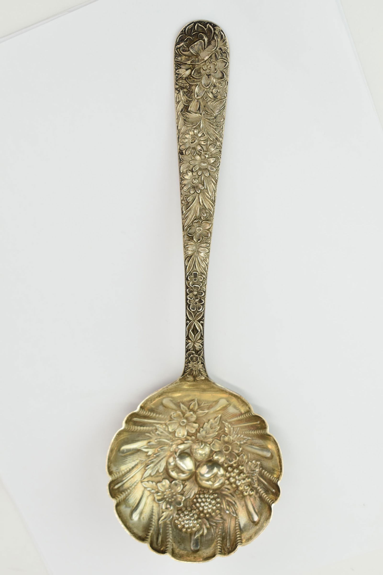 S. Kirk & Sons Sterling Silver Serving Repousse Spoon (1 of 9)