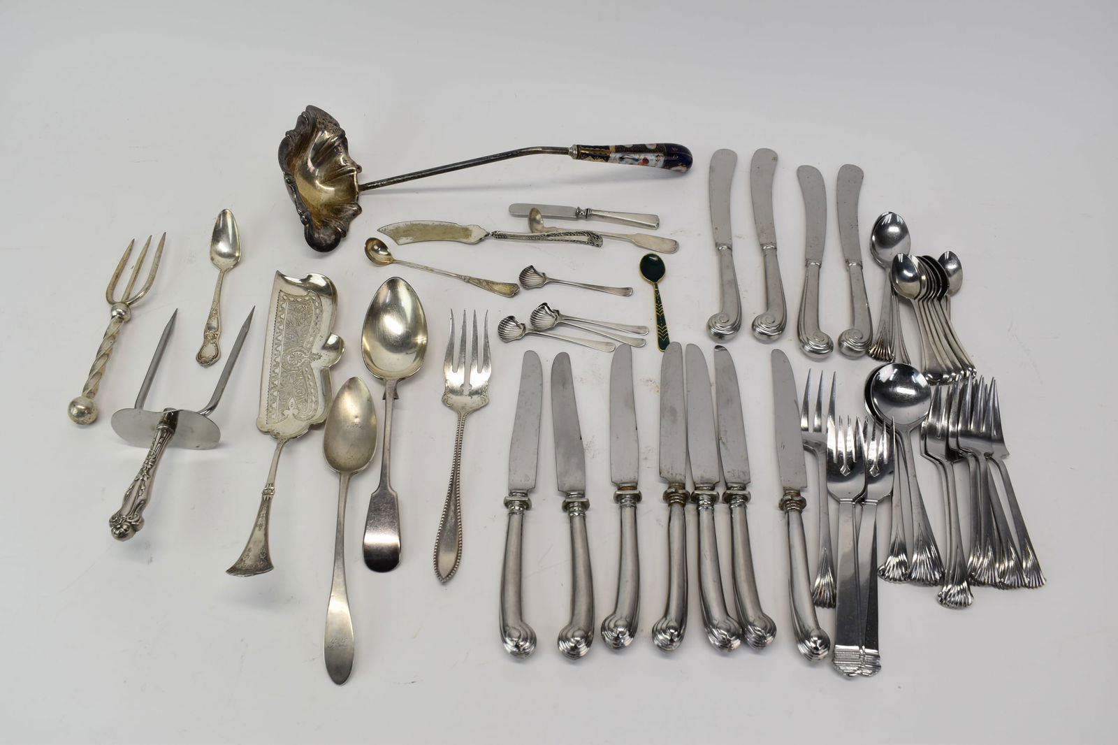 Imari Handled Silver Plated Ladle (1 of 12)