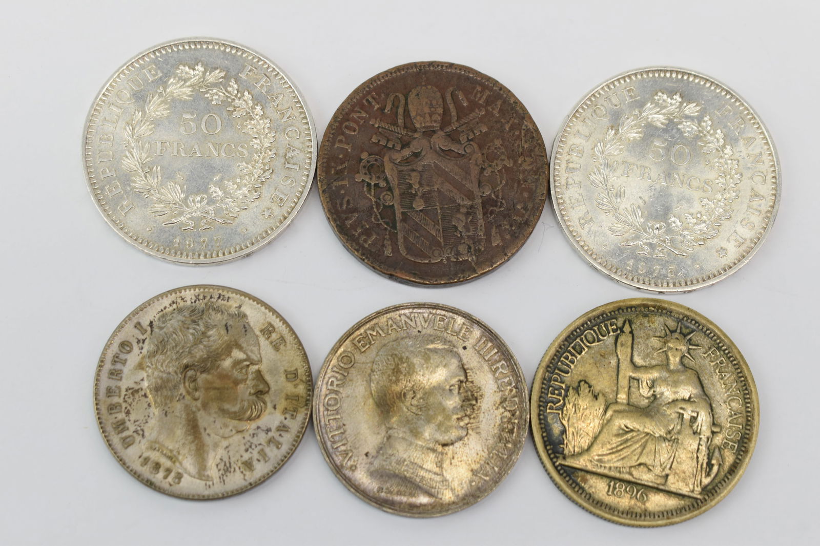 Group of Six Assorted Foreign Coins (1 of 13)