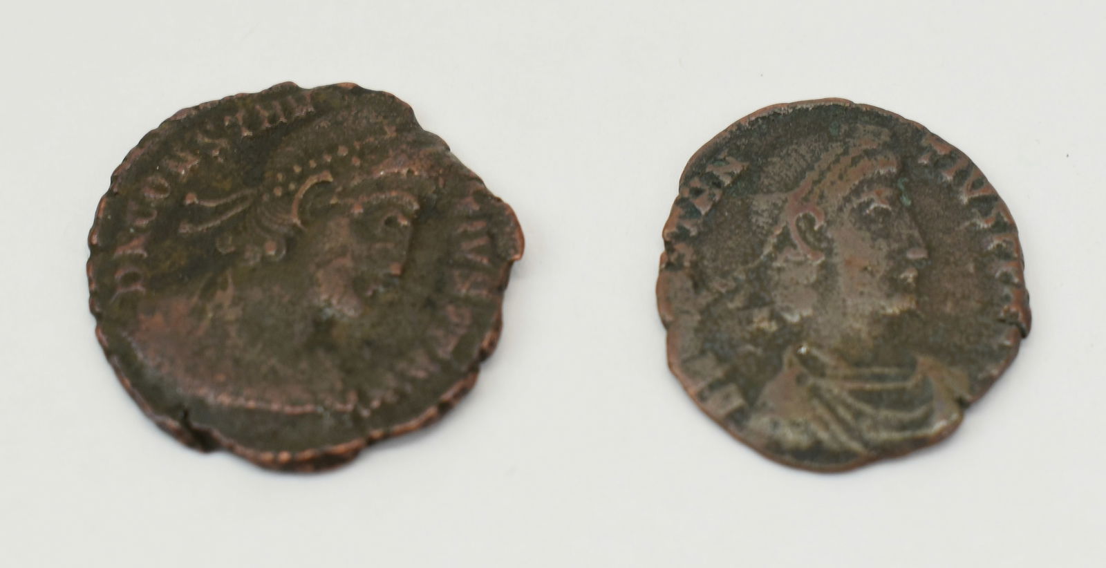 Two GovMint Centenionalis Constantius II Gladiator Coins (1 of 9)