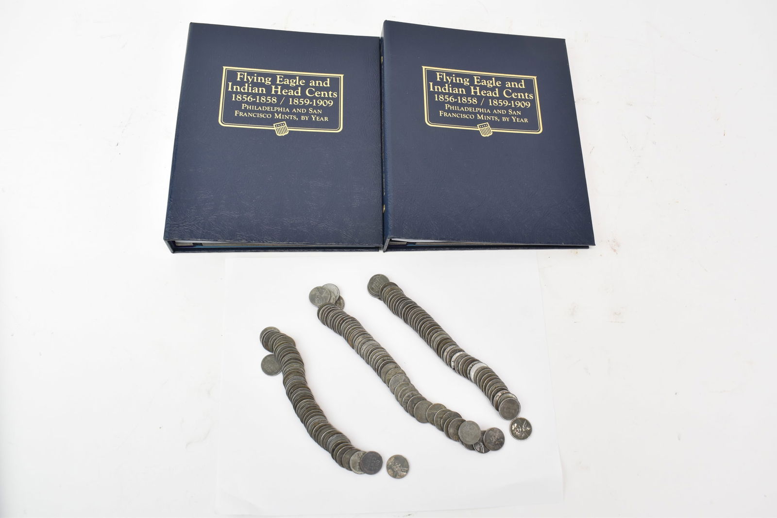 Group of 150 Lincoln Steel Wheat Pennies from 1943 (1 of 7)