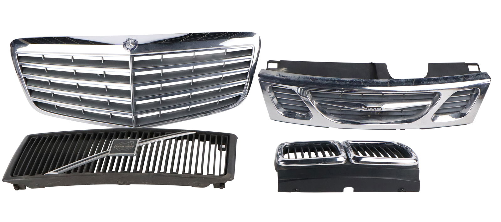Group of Assorted Foreign Car Grills (1 of 8)