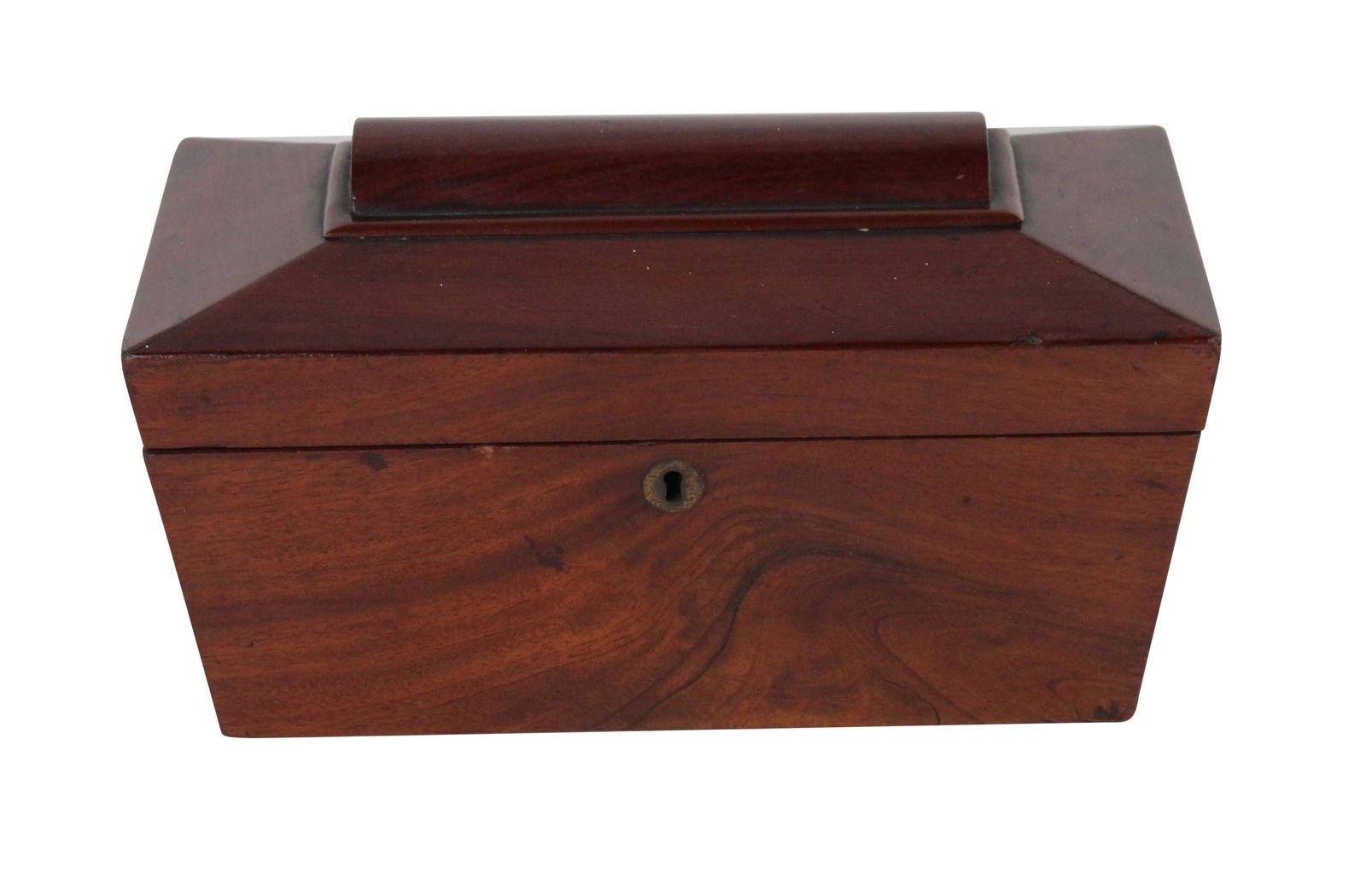 Victorian Mahogany Tea Caddy (1 of 5)