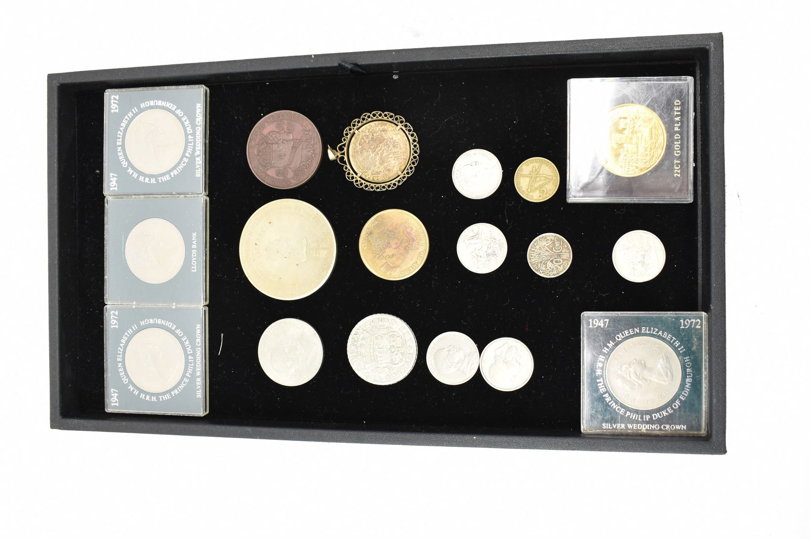 Group of Assorted Foreign Coins and Medallions (1 of 14)