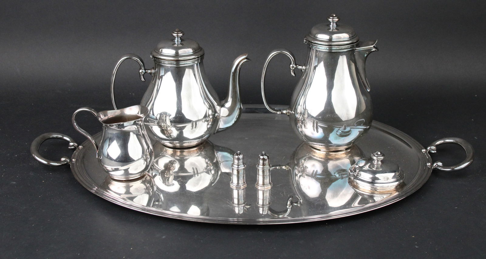 Christofle Partial Tea Service and Tray (1 of 12)